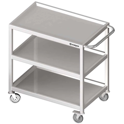 Three-shelf trolley 900x600x850 mm