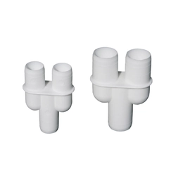 Three-way for condensate drain pipe Tecnosystemi, Y-shaped Ø20