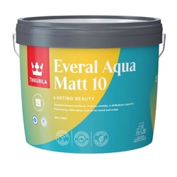 Tikkurila Everal Aqua matný akrylový email 10 Báza A 0.9L