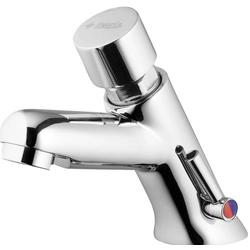 Timed Deante Press faucet with temperature control