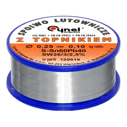 Tin 0,25/100g/spoiwo LC60-FSW26