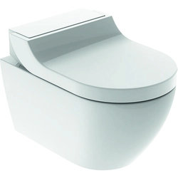 Toilet device with AquaClean Tuma Classic Intimate Hygiene Function, wall-hung WC bowl white