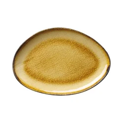 Topaz organic shaped plate, 270x190mm