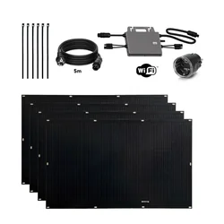 Tornasol Energy Flex Full Black Solar Kit för självinstallation 800