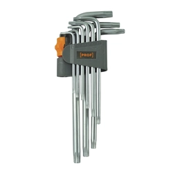 TORX-sleutelset -9 sleutels