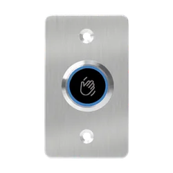 Touchless exit button, recessed mounting, stainless steel, LED, IP68 CSB-5028SW