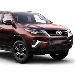 Toyota Fortuner - Chrome Strips Grill Bumper Dummies Tuning