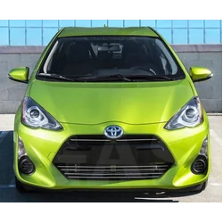 Toyota Prius C - Chrome Strips Grill Bumper Dummies Tuning