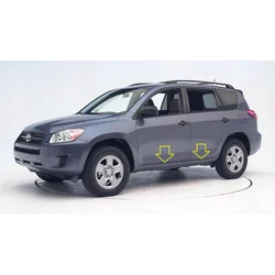 Toyota Rav4 2006-2012 - Benzi de protecție laterale cromate pentru uși