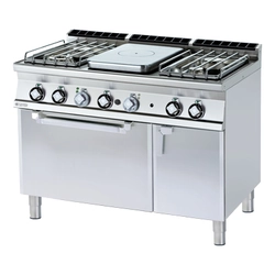 TPF4 - 712 GV/P Cast iron kitchen with gas oven