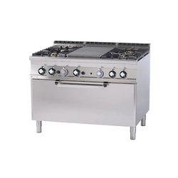 TPF4 - 912 G Cucina in ghisa con forno a gas