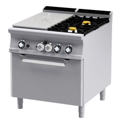 TPFV2 - 98 GE Cast iron gas kitchen with electric oven