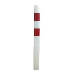 Traffic bollard U-12C PE blocking for installation in the ground 130cm