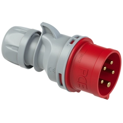 Tragbarer Turbo Shark-Stecker 32A 400V 3P+Z+N IP44