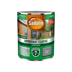 Träimpregnering Sadolin mörkgrå 4,5L