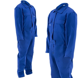 Traje de soldadura de protección ignífugo talla XL - azul