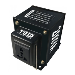 Transformador 230-220V para 110-115V 200VA/200W reversível TED110REV-200VA / TED003652