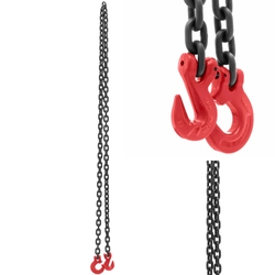 Transport chain sling 1-cięgnowe with a hook 2.5 m 8000 kg