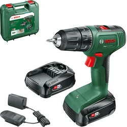 Trapano avvitatore Bosch Easydrill 18V-40 18 V 2 x batteria 2 Ah (06039D8005)