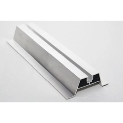 Trapezoidal bridge + EPDM 40x300 mm groove and square nut Aluminum