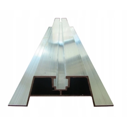 Trapezoidal rail trapezoidal bridge 40/330mm.Photovoltaics.