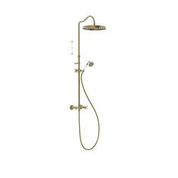 Tres Classic shower set antique brass 24219101LM