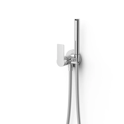 Tres Loft mitigeur de bidet à encastrer avec douche pour WC chrome 20522301