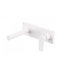 Tres Project concealed washbasin faucet white 21120201BM