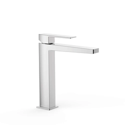 Tres Slim Exclusive chrome washbasin tap high 20210303