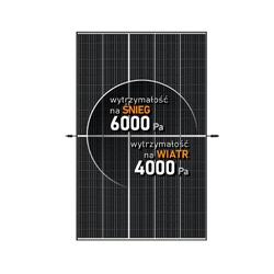 Trina Solar PV modul 405 W Vertex S fekete keret Trina