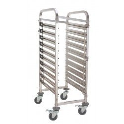 TROLLEY FOR TRANSPORT OF CONTAINERS 10XGN1 / 1 INVEST HORECA WT-C00201 / 10 WT-C00201 / 10