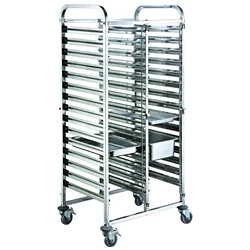 Trolley voor transport van containers 15×2 GN1/1 Vorst RT115B