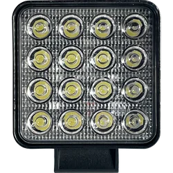 TruckLED Arbeitsleuchte LED 24W 16x LED quadratisch L0081-B