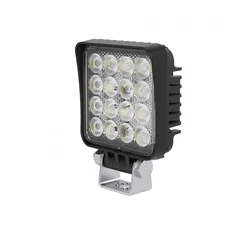 TruckLED LED arbejdslys, 16W, 12V/24V, med knap - Homologering R10