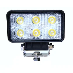 TruckLED LED delovna svetilka LED pravokotna 6x 1100lm 18W 12V/24V