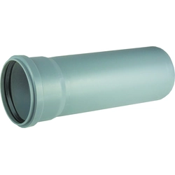 Tubería sanitaria PP-HT 110mm 2,7mm 2000mm gris para aguas residuales internas