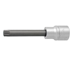 Tubular wrench heads with external ZX profile 1/2 "long M12