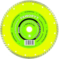Turbo diamond disc FAVORITE 230x22,2mm