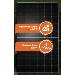 TW Solar TWMND-60HS485 485W Cadru negru monofacial Topcon (container)