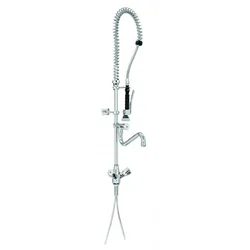 Two-handle mixing faucet. 26L-1801B