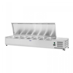 Удължител за охлаждане - 7 x GN 1/4 - 150 x 33 cm ROYAL CATERING 10010939 RCKV-150/33-7S