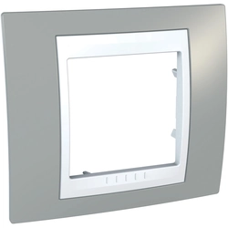 Unique Plus Frame 1P IP20 Gray / White