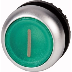 Unitate de buton Eaton Green I cu lumină de fundal, fără returnare automată M22-DRL-G-X1 (216959)