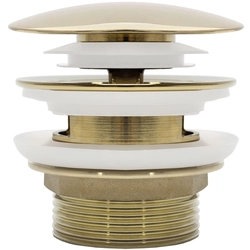 Universal bathtub stopper Klik-Klak Rea Golden