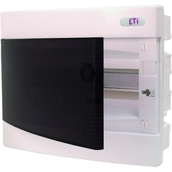Uppoasennettava kotelo 18 läpinäkyvät ovimoduulit ECM18PT-s