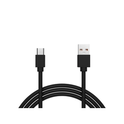 USB A - Micro B 1,0m schwarzer HQ-Anschluss