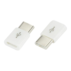 USB adapter, micro USB aljzat - USB-C csatlakozó