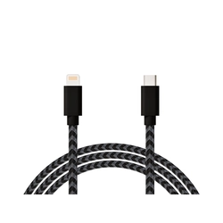 USB-C-connector -iPhone 1m vlecht