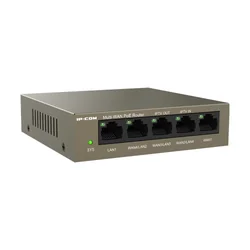 Usmerjevalnik 4 Gigabit PoE+ vrata, 55W, 1 RJ45 Gigabitna vrata, upravljanje - IP-COM M20-PoE