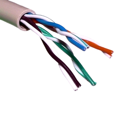 UTP cable, as 5E, COPPER